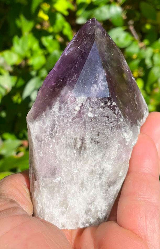 XL Amethyst Spitze Brasilien 333g - Amethystdruse - Kristall - A Qualität #6564