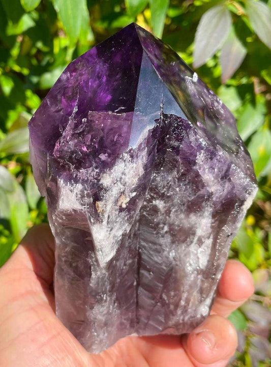 XL Amethyst Spitze Brasilien 984g - Amethystdruse - Kristall - A Qualität #6566