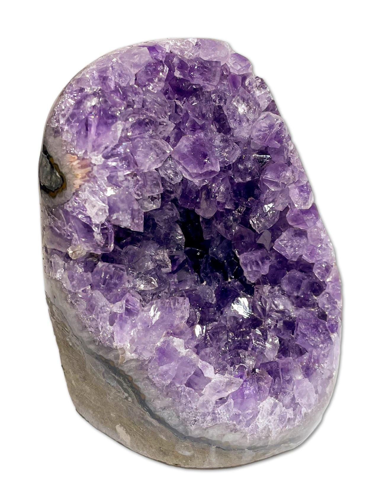 Amethyst Druse Uruguay 749g - Amethystdruse - Mineralien - AA Qualität #3371