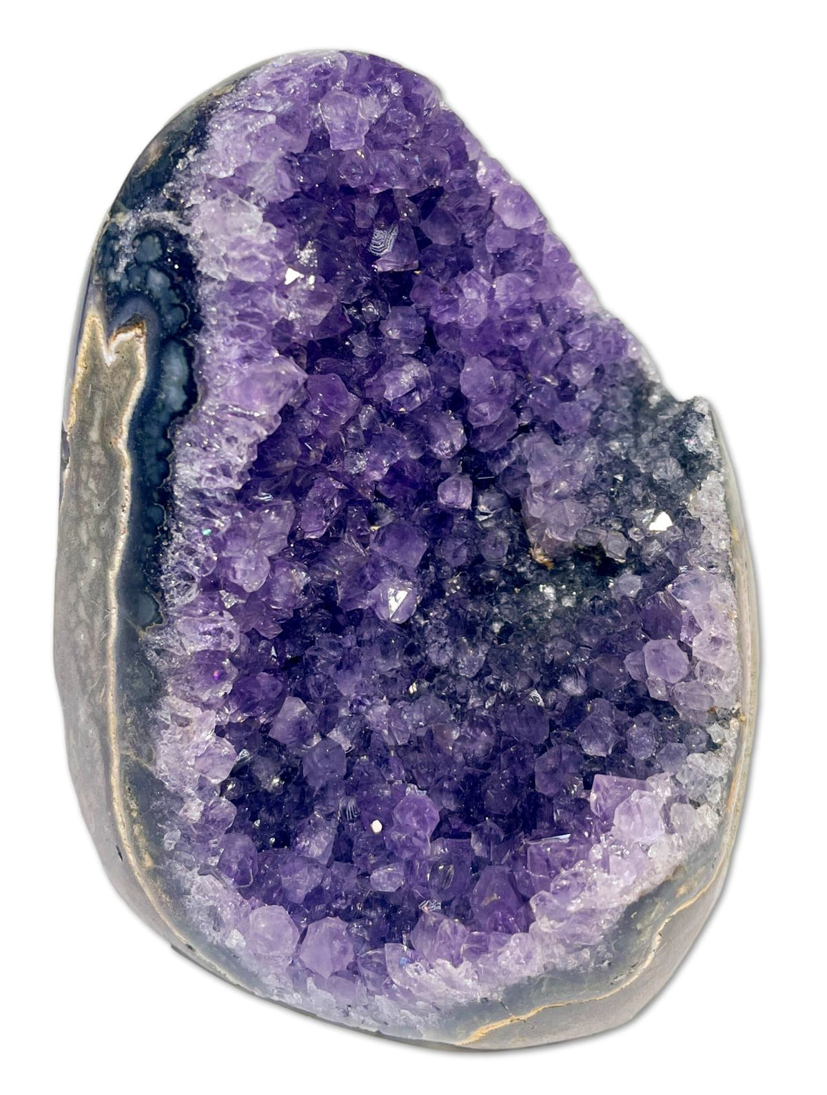 Amethyst Druse Uruguay 404g - Amethystdruse - Edelstein - Mineralien - AA Qualität #5574