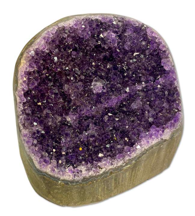 Amethyst Druse Uruguay 975g - Amethystdruse - Mineralien - Edelstein - A Qualität #5630