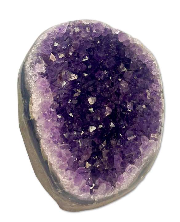 Amethyst Druse Uruguay 295g - Amethystdruse - Mineralien - Edelstein - A Qualität #5687