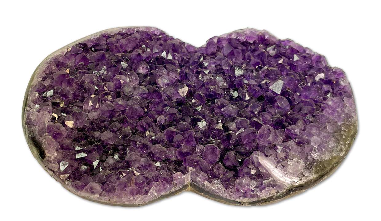 Amethyst Stufe Uruguay 614g - Amethystdruse - Mineralien - Amethyst Druse - Edelstein - A Qualität #5213