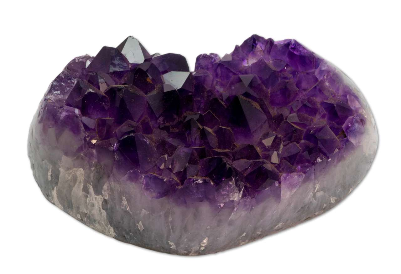 Amethyst Stufe Uruguay 959g - Amethystdruse - Amethyst Druse - polierter Rand - AA Qualität #6209
