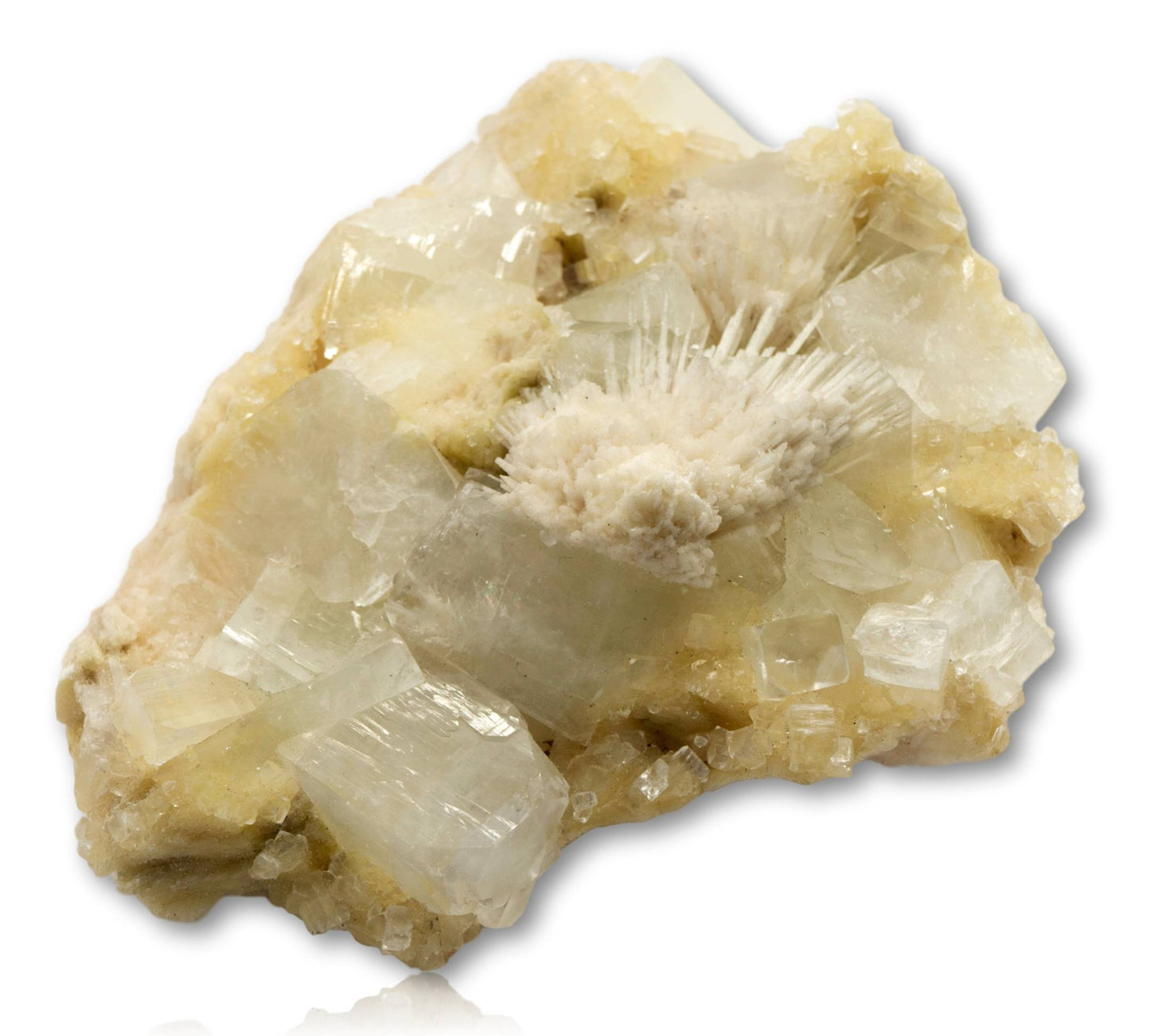 Apophyllit Druse - Stibilite - 460g - Edelstein - Mineralien - Freeform #5205