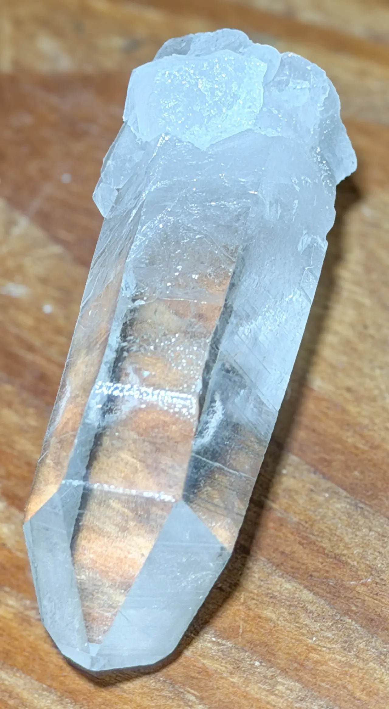 Bergkristall Rohstein Handschmeichler Mineralien Edelstein - A Qualität #7436 - seelensteinchen