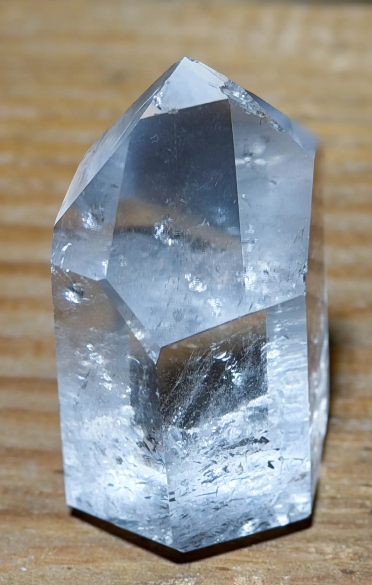 traumhafte Bergkristall Edelstein Spitze 80g - Mineralien - A Qualität #4092