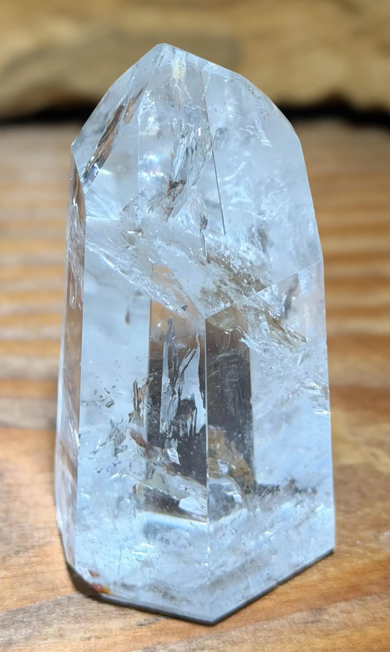Bergkristall Spitze 167g - Edelstein - Mineralien - A Qualität #4106