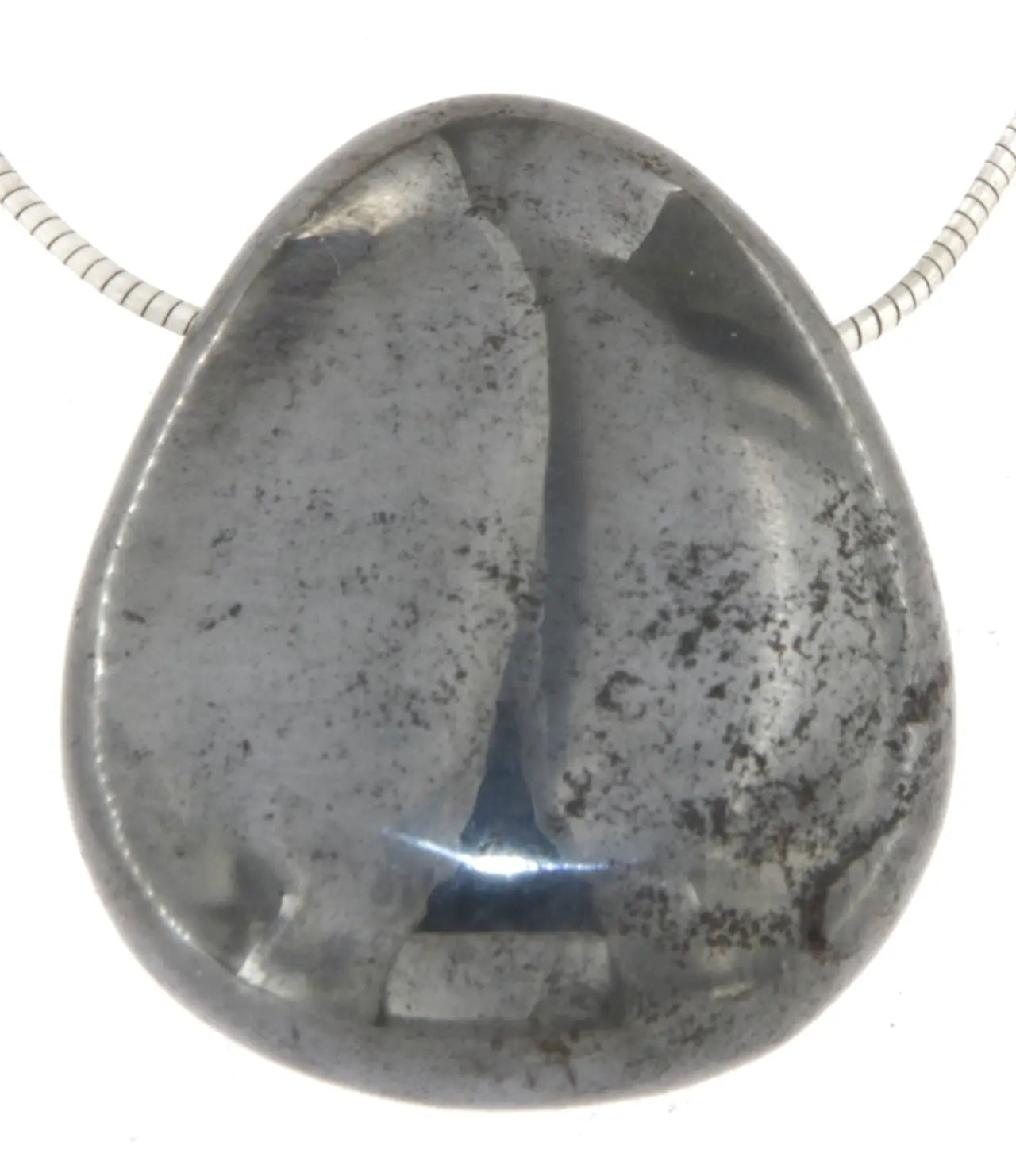 Hämatit Trommelstein Edelstein Schmuck Ketten Anhänger - A Qualität #7057