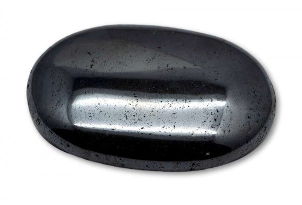 Hämatit Seifenstein Edelstein A Quali. XL - Massage 7x5x2cm