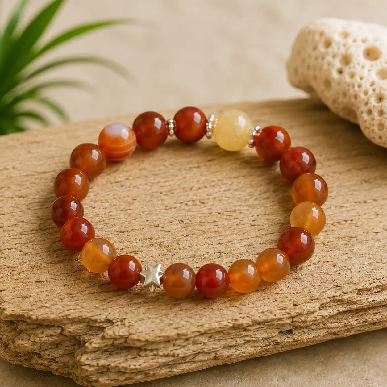 karneol-orangencalcit-edelstein-schmuck-armband-925-silber-heilstein-seelensteinchen-140726