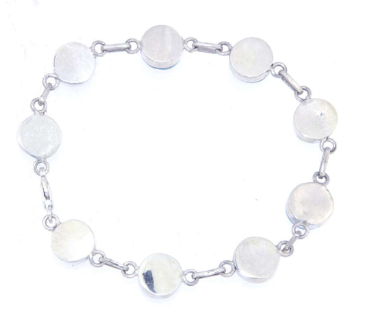 Larimar Silberarmband Edelstein Armband - Atlantisstein #6479