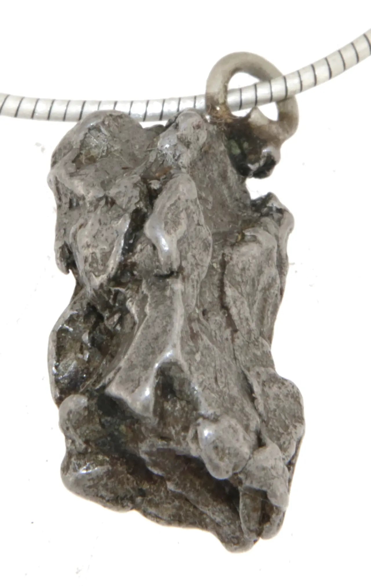 Meteorit - Campo del Cielo - Trommelstein Edelstein Anhänger - A Qualität #6382