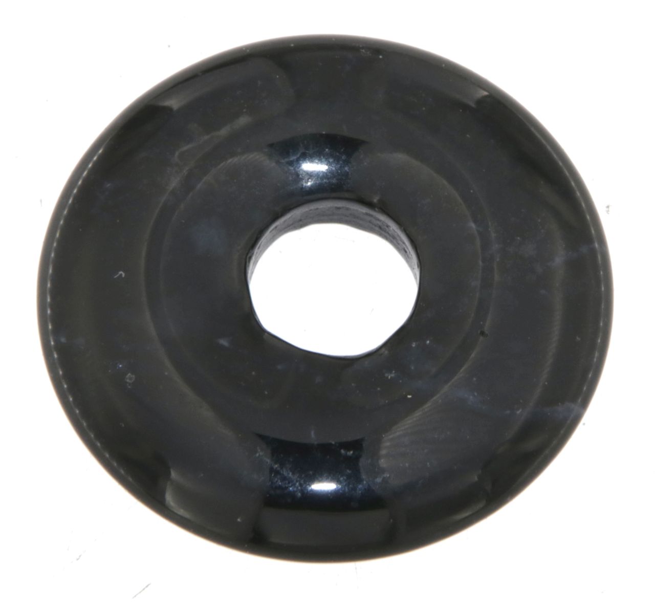 Onyx Donut - PI Scheibe - Edelstein Schmuck Ketten Anhänger A Qualität 30mm - #7221