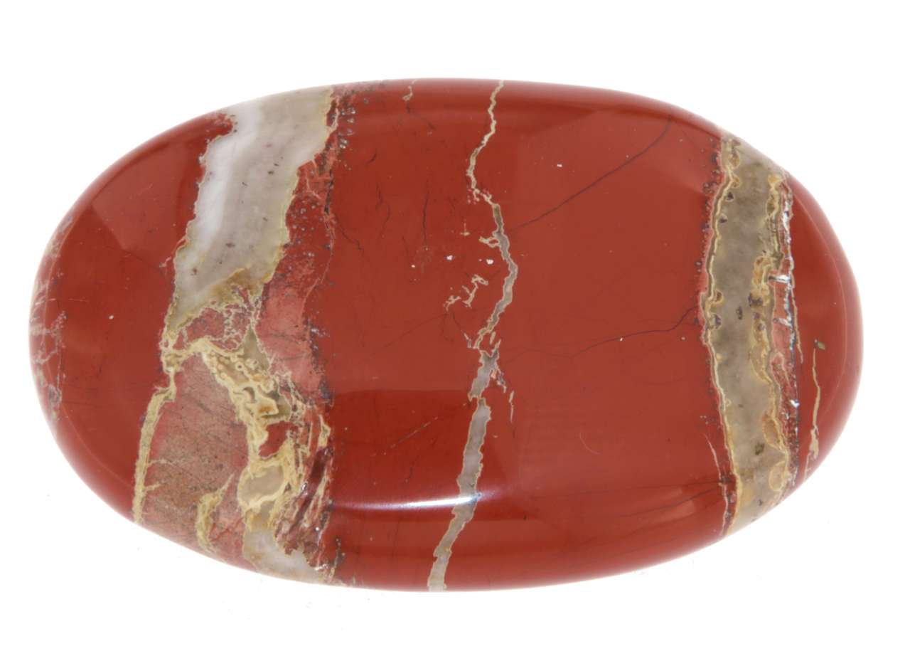 roter Jaspis Seifenstein A Qualität XL - Massage 7x5x2cm - Seifenstein - Handschmeichler