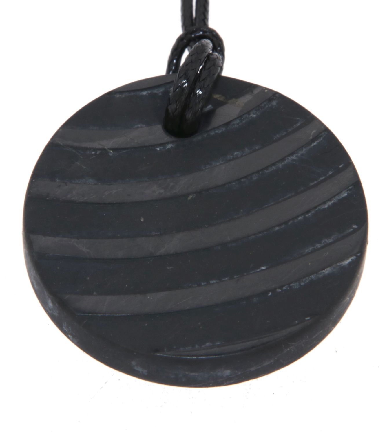 Schungit Edelstein Schmuck Ketten Anhänger - A Qualität - #5524