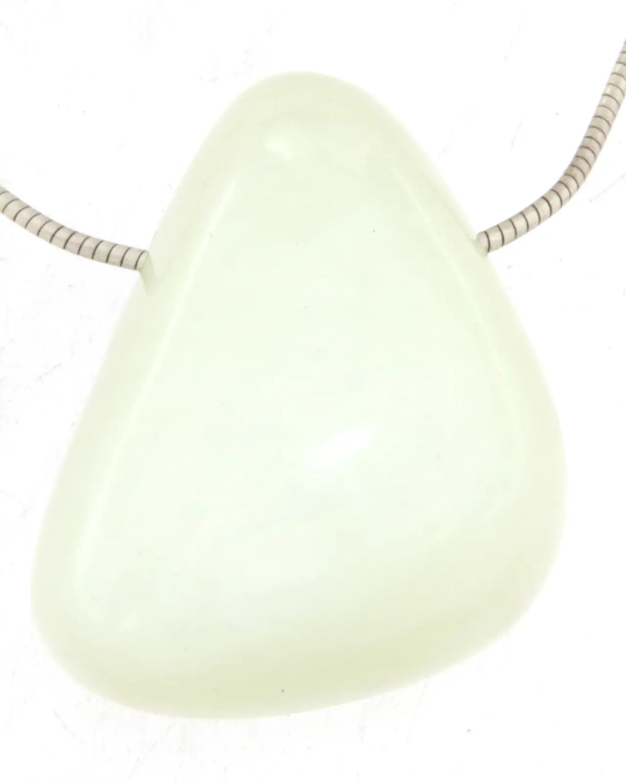 Serpentin Edelstein Trommelstein Schmuck Ketten Anhänger - A Qualität #3071