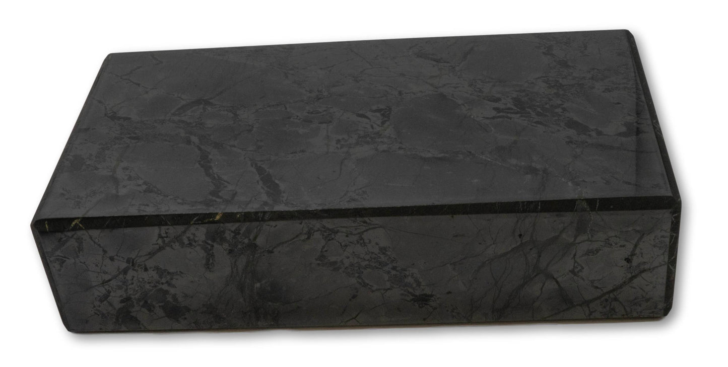 Schungit Ziegelstein - Edelstein - poliert 2300g