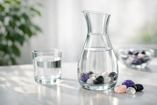 Dürfen Wassersteine in Karaffen?