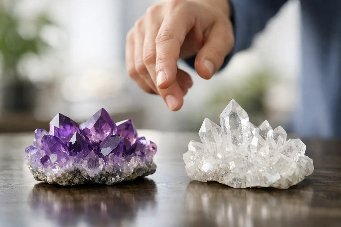 Amethyst oder Bergkristall wählen leicht gemacht
