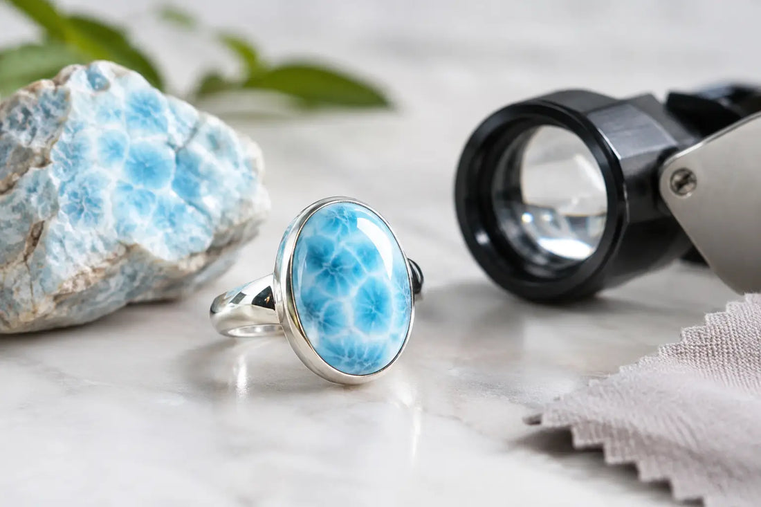 Larimar Ring Test: Echtheit sicher erkennen
