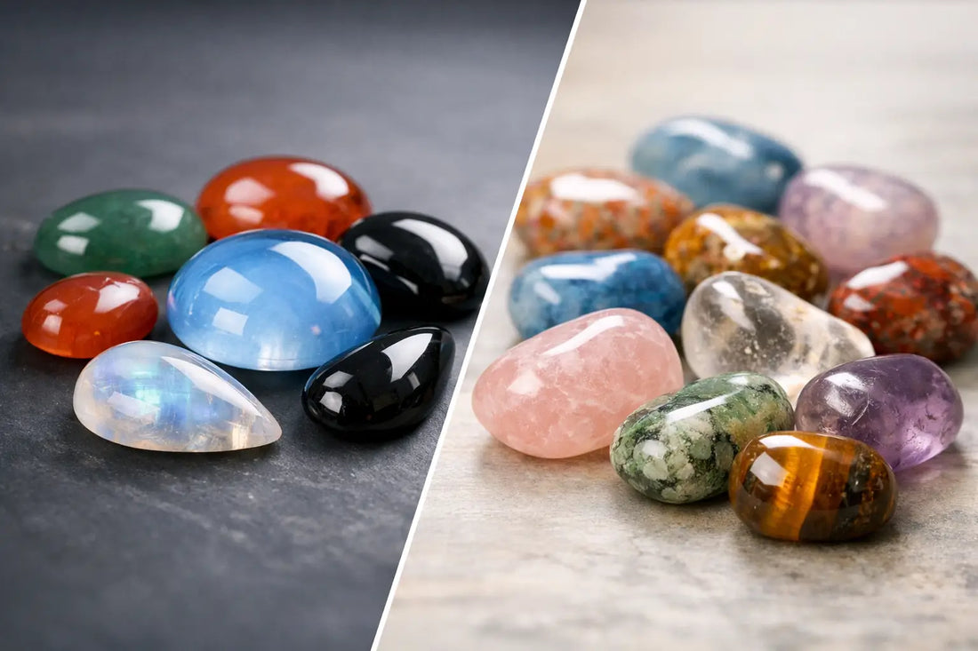 Cabochon versus Trommelstein: Was passt besser?