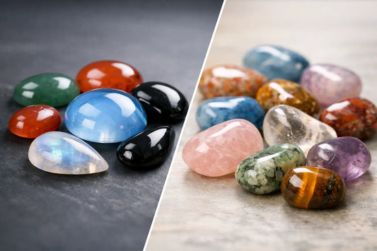 Cabochon versus Trommelstein: Was passt besser?