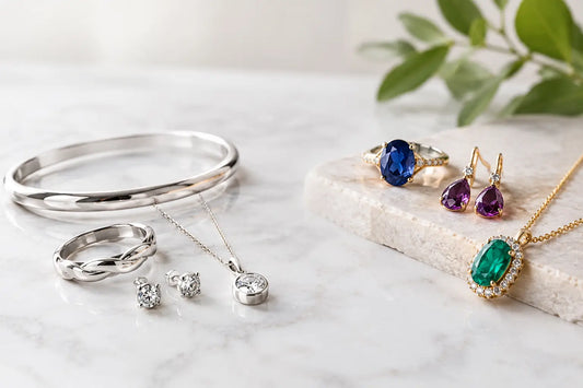 Silberschmuck oder Edelsteinschmuck wählen?
