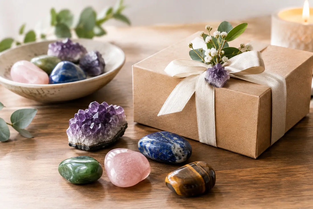 Geschenkideen mit Mineralien, die Bedeutung tragen