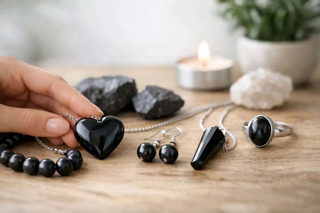 Schungit Schmuck auswählen mit gutem Gefühl