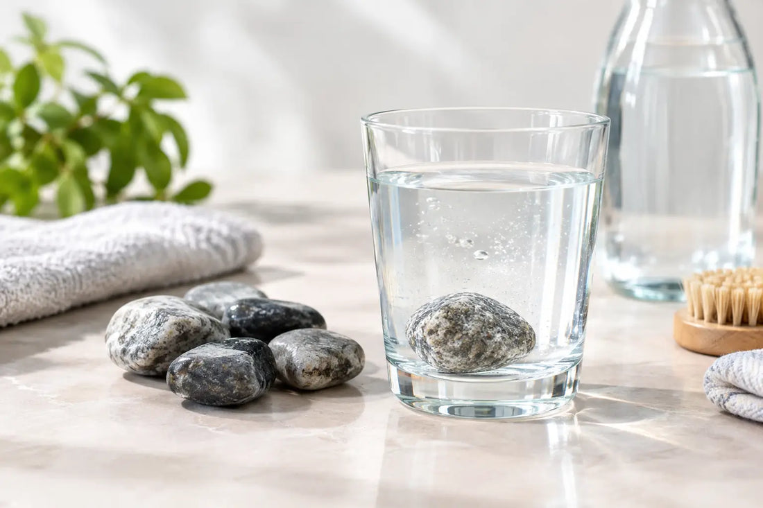 Wassersteine hygienisch benutzen - so geht es
