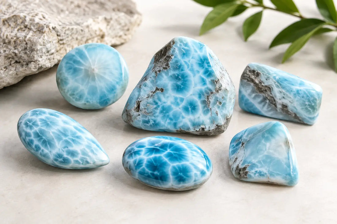 Seltene Larimar-Muster erkennen und einordnen