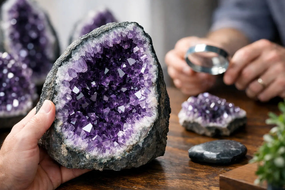 Amethystdruse kaufen - worauf achten?