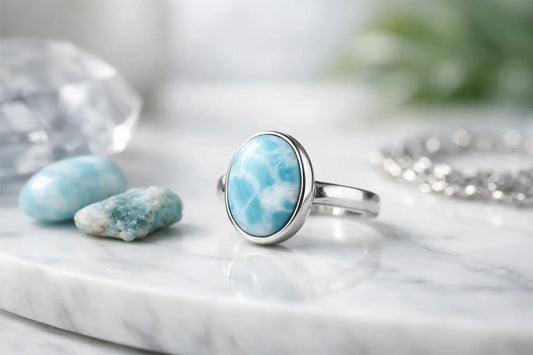 Larimar Ring Silber - worauf es ankommt
