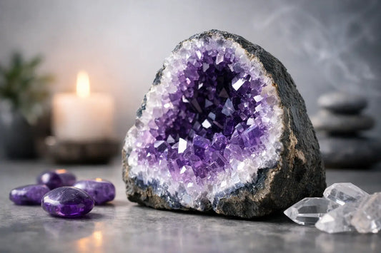 Amethystdruse Wirkung Bedeutung erklärt
