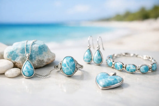 Fünf Larimar-Schmuckideen entdecken und lieben