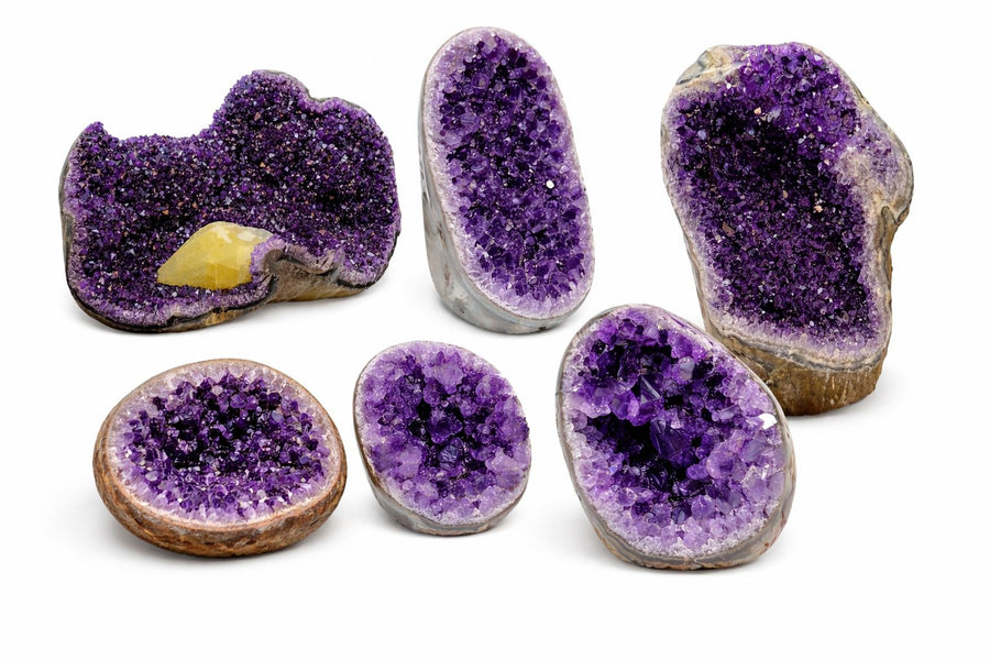 Amethystdrusen Uruguay – hochwertige Amethyst Kristalle aus Uruguay