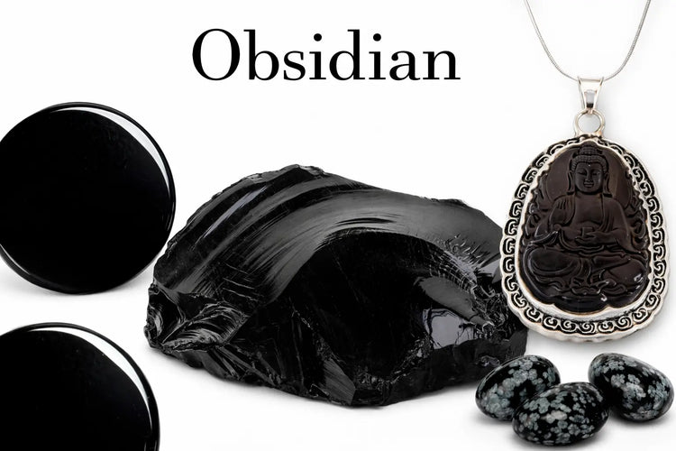 obsidian-edelstein-heilstein-obsidianspiegel-schmuck-mineralien-seelensteinchen