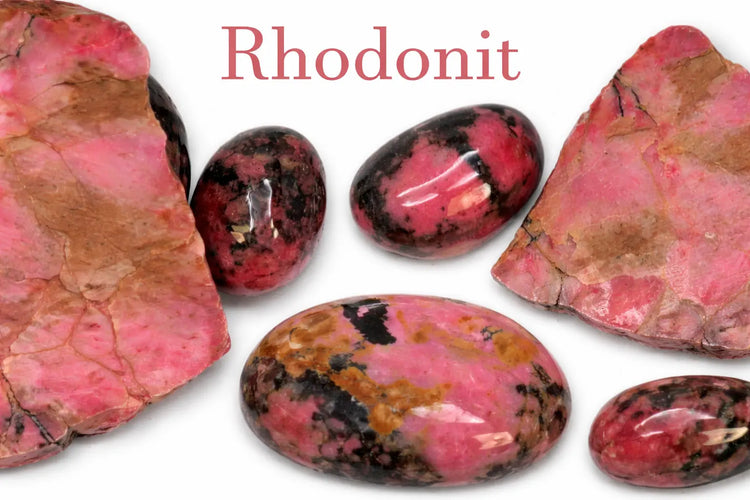 rhodonit-edelstein-heilstein-schmuck-edelsteinkette-mineralien-seelensteinchen