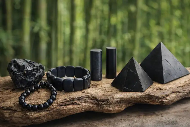 schungit-pyramide-armband-schmuck-kugel-seelensteinchen