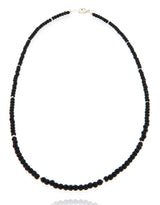 Spinell facettiert delstein Schmuck Kette Collier - 925er Silber #0005