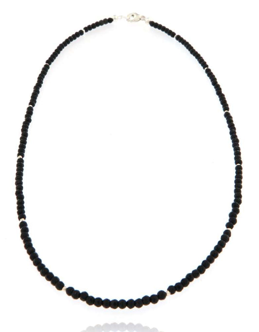 Spinell facettiert delstein Schmuck Kette Collier - 925er Silber #0005