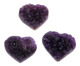 Herz Amethyst Druse Edelstein - Mineralien Uruguay Größe M - Amethystdruse - A Qualität #0625