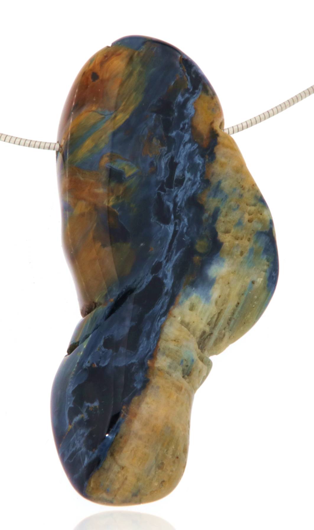 XL Pietersit Edelstein Schmuck Anhänger - A Qualität #5040