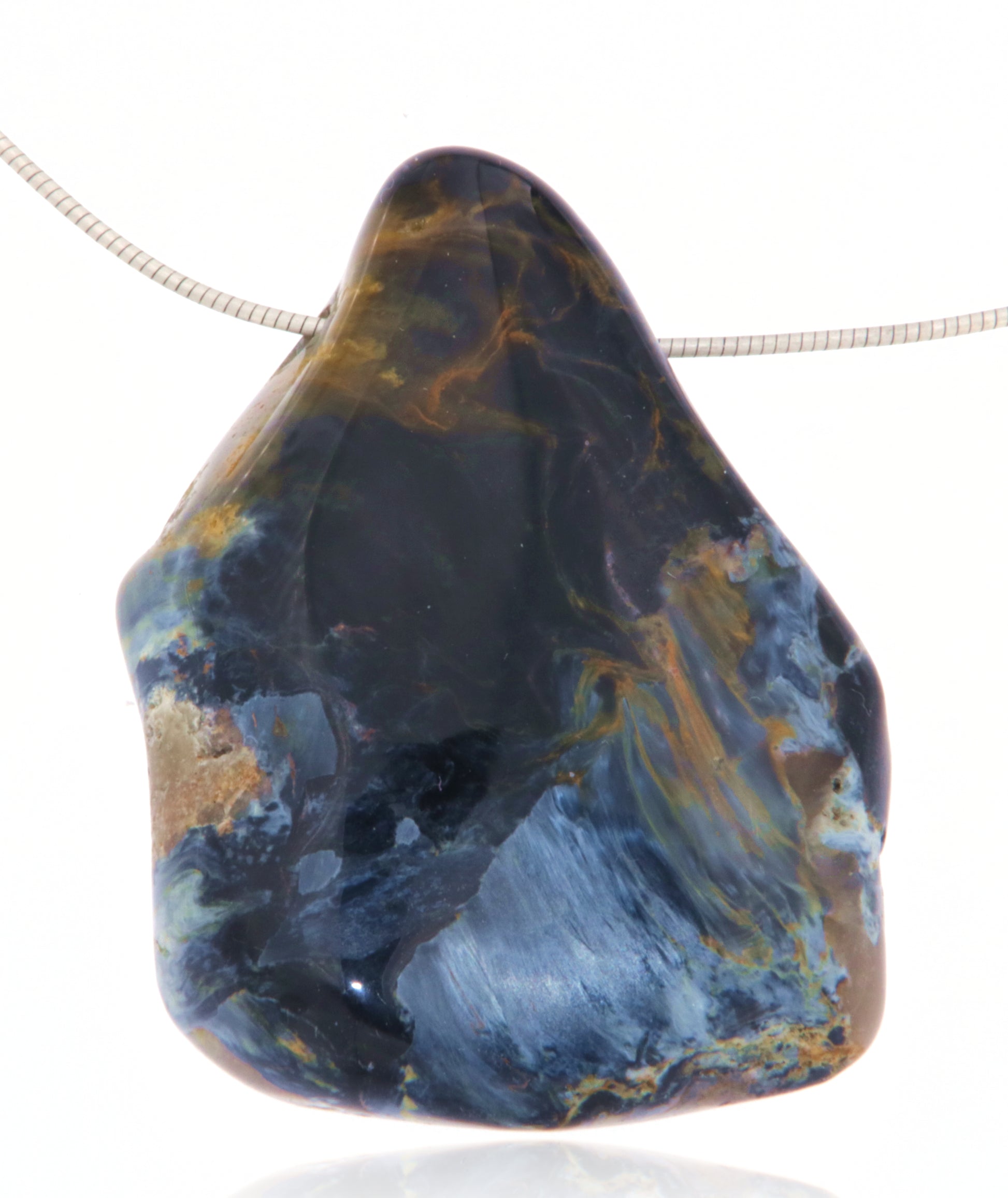XL Pietersit Edelstein Schmuck Ketten Anhänger - A Qualität #5041