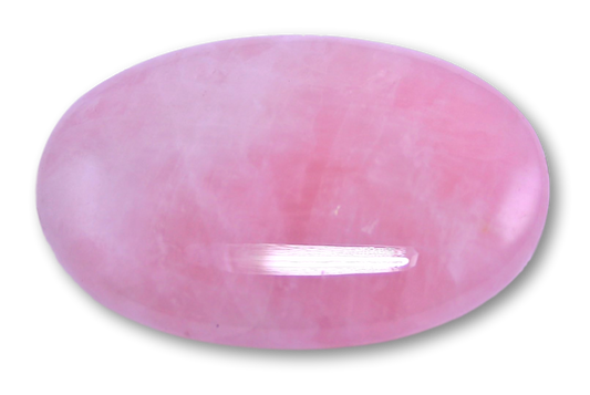 Rosenquarz Seifenstein Edelstein - Palmstone - A Quali. XL - Massage 7x5x2cm - seelensteinchen