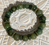 edles Burma Jade - Edelstein Schmuck Armband - #5143