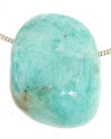 Amazonit Trommelstein Edelstein Schmuck Ketten Anhänger - AA Qualität #5141