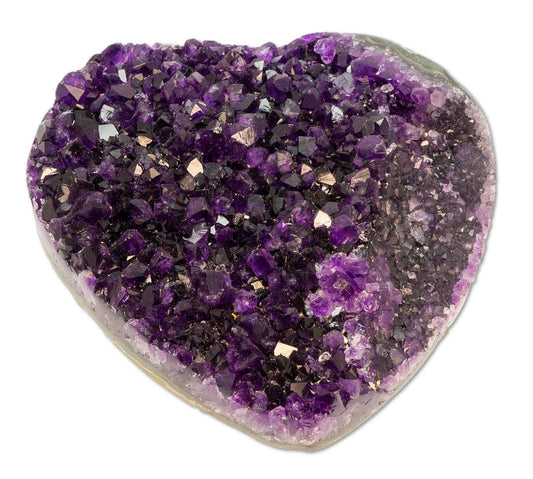 Herz Amethyst Druse Uruguay 1181g - Amethystdruse - Mineralien - A Qualität #0646