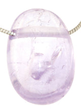 Colgante de amatista pulida para collar - Calidad A #0258